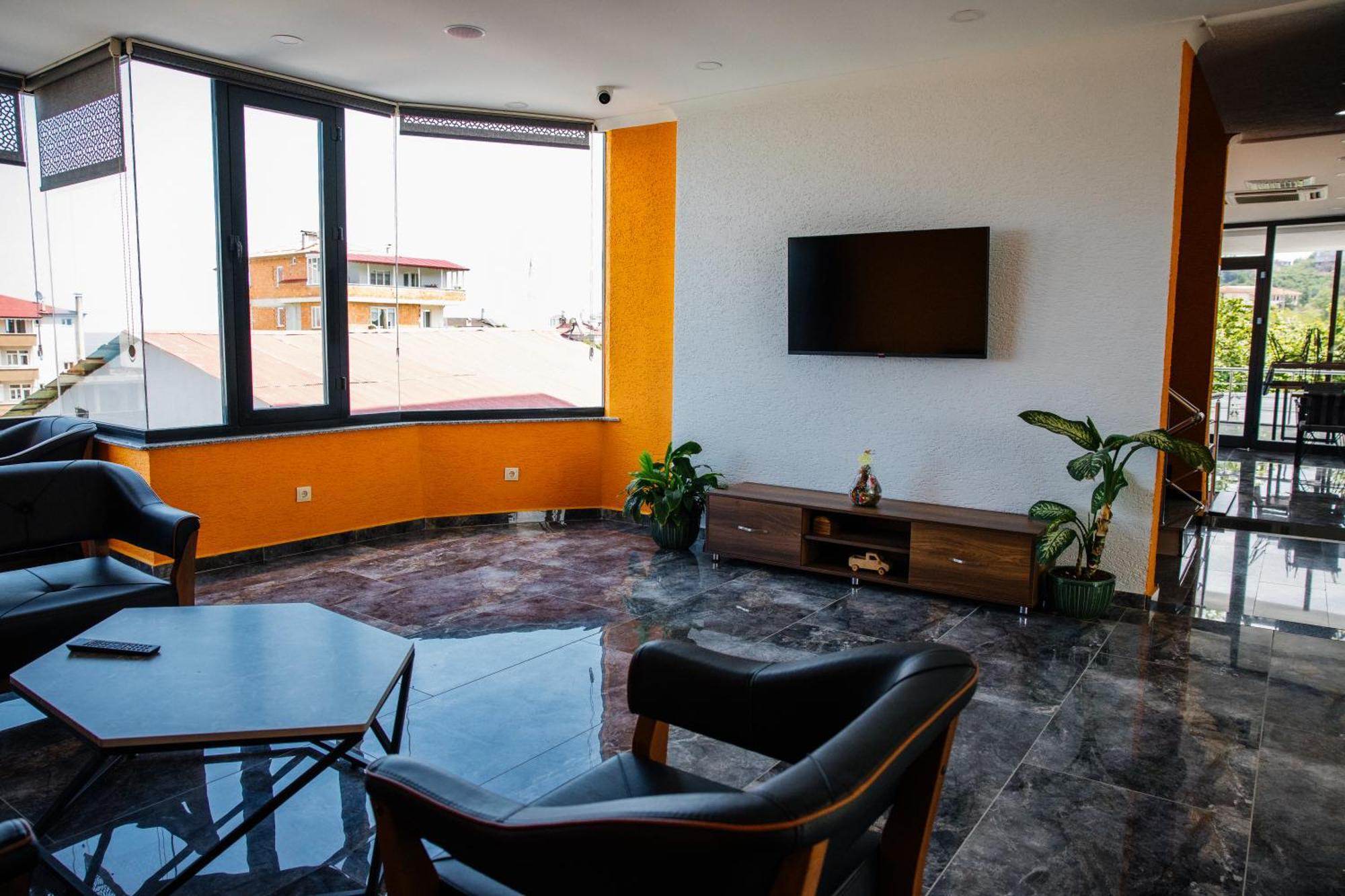 トラブゾン Metehan Suit Apartアパートホテル エクステリア 写真
